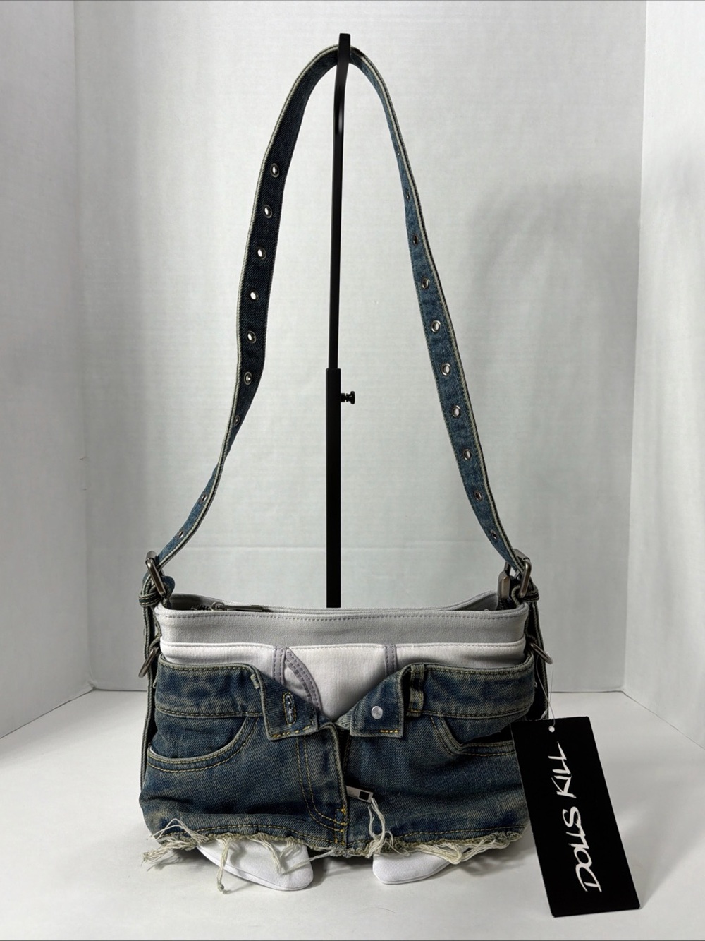 Dolls Kill Current Mood NO CURFEW SHOULDER BAG NEW NWT SOLD OUT!